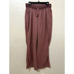 Rewash Mauve Wide-Leg Pants